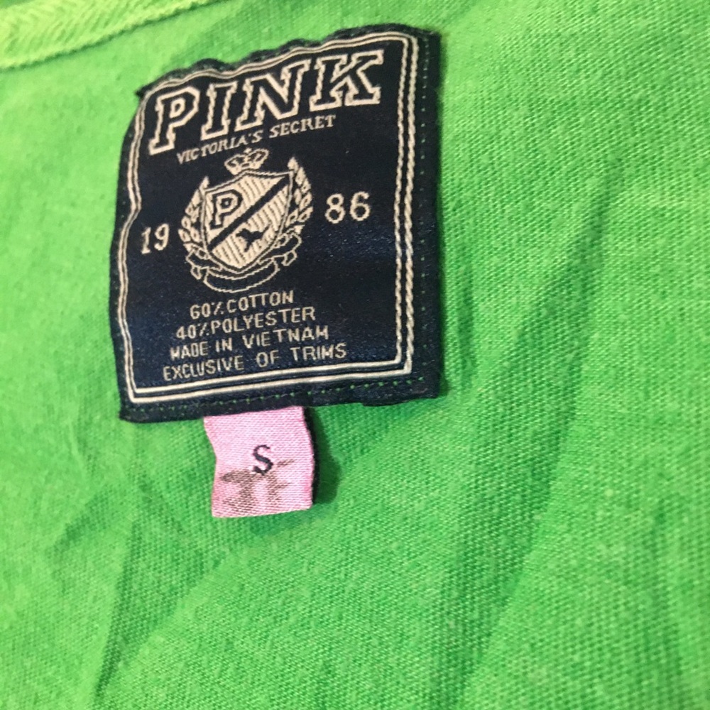 Victoria Secret Pink Cotton T-Shirt - Picture 3 of 3